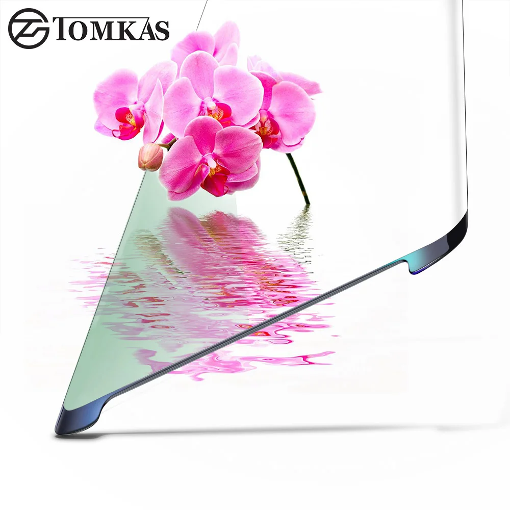 TOMKAS S8 закаленное стекло для samsung Galaxy защита экрана 3D полное покрытие Защита Plus