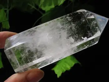 

xd j00627 Clear Quartz Natural Crystal Wand Point Cluster Rock Healing