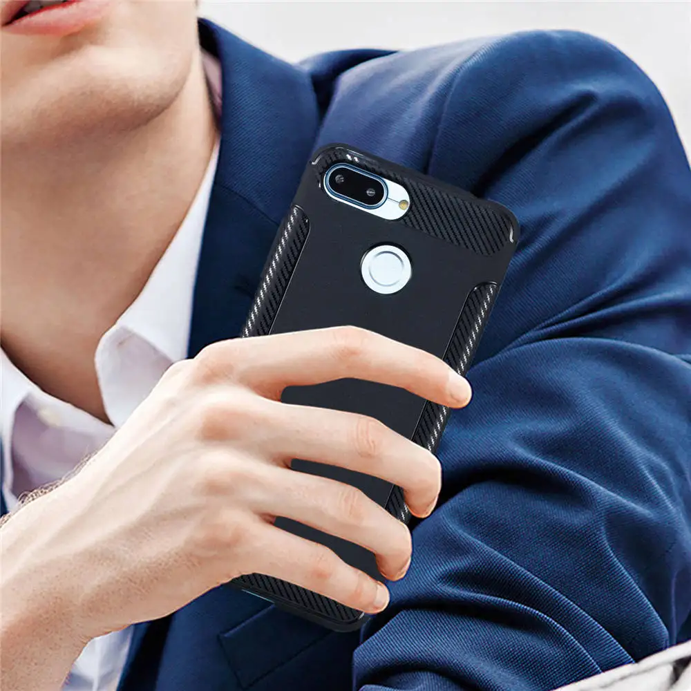 Матовая Телефон чехлы для Xiaomi Redmi 6A двойной тонкий карбоновый чехол 16 ГБ 32 Redmi6A