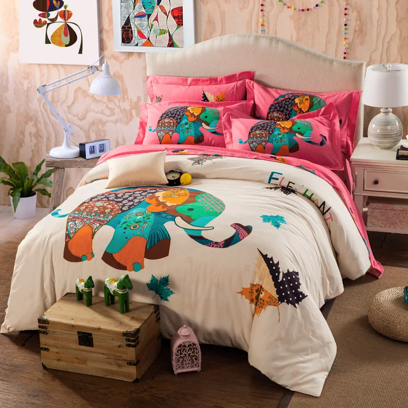 Buy Home Textiles Elephant 100 thick cotton bedding