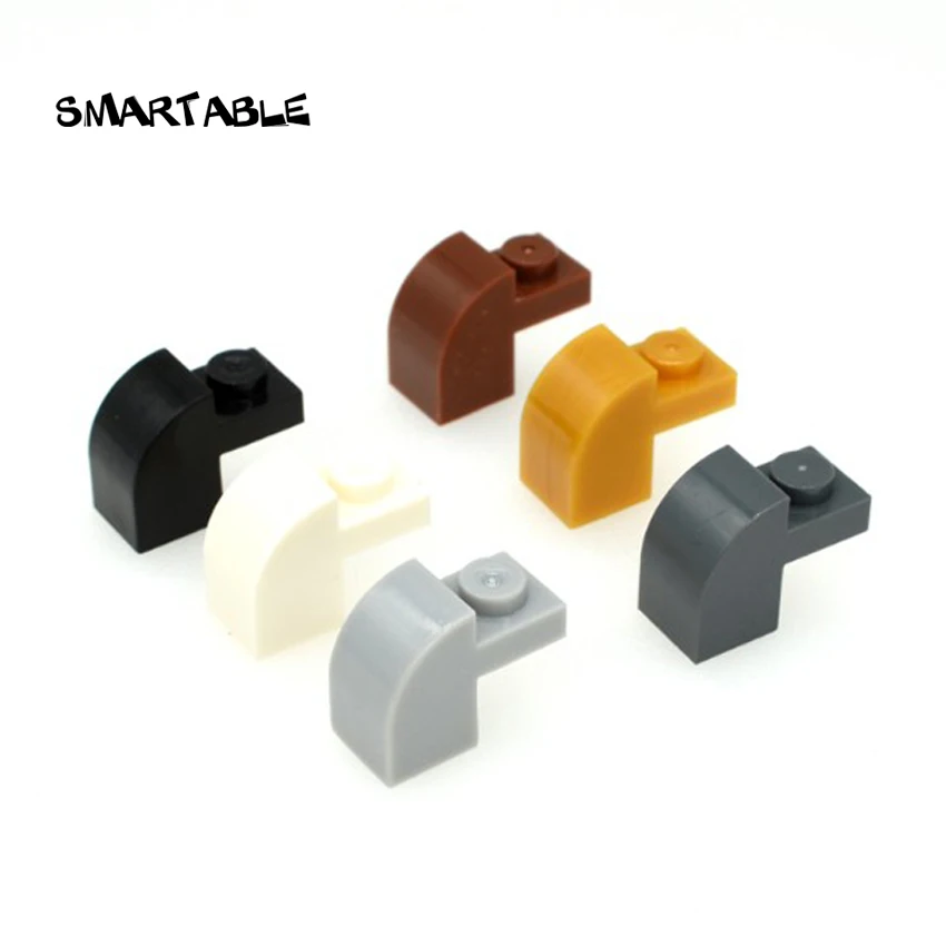 

Smartable Brick Curved 1x2x1 1/3 with Curved Top Building Blocks Parts DIY Learning Toys Compatible Major Brands 6091 80pcs/lot