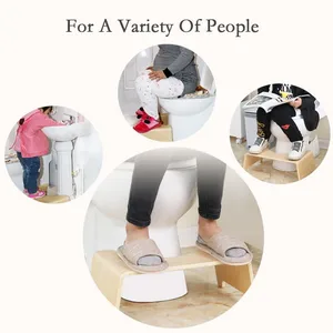 Image 4 - Nitelikli Squatty banyo katlanır taşınabilir tabure tuvalet taburesi adım tabure kazık kabartma yardım güvenlik çocuklar için katlanır tabure