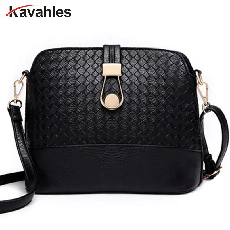 

Women Shanel Bags Weave shell Women Shoulder Bags Fashion Leather Sling Crossbady Bag messenger bag vintage B40-251