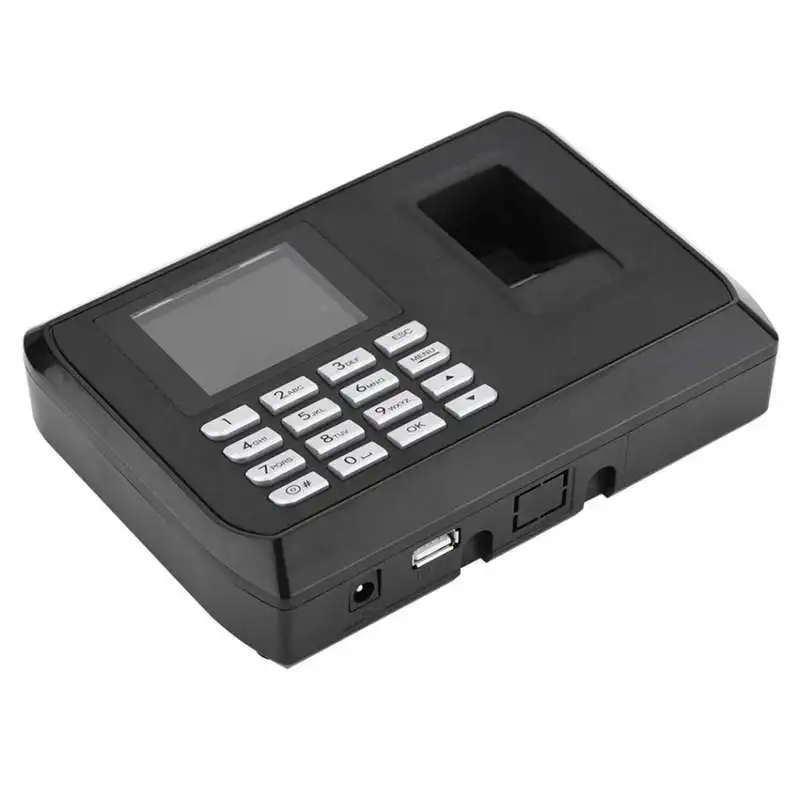 

1.8Inch Tft Color Screen Biometric Fingerprint Attendance Employee Machine Time Clock Recorder With Usb Driver Flash Eu Plug
