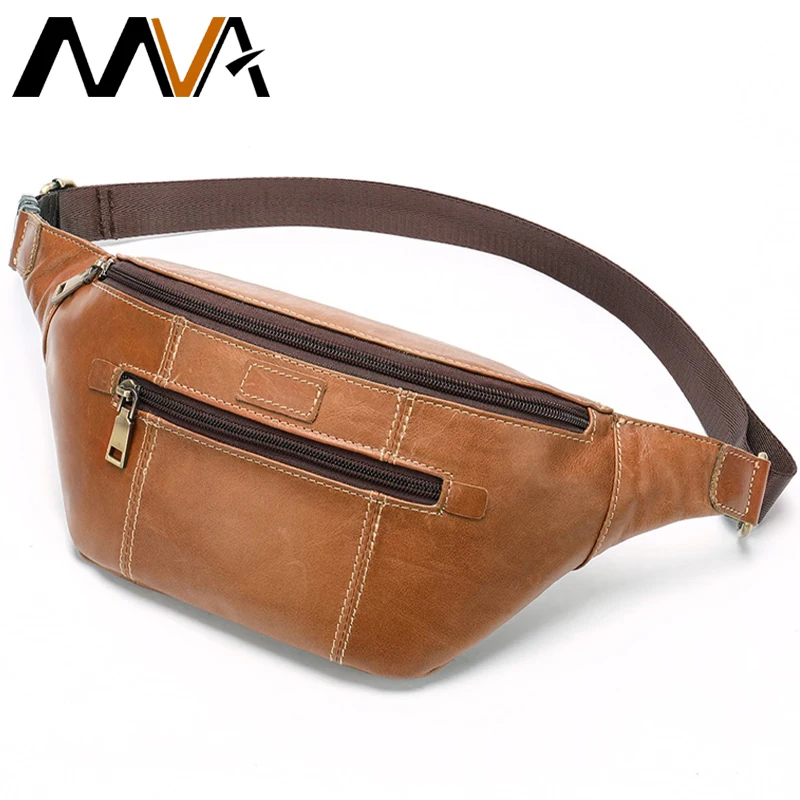 

Bag Money Belt Men's Waists Purse Genuine Leather Waist Bag Man Belt Men Leather Shoulder Bags Waist Pack Men Bum Hip Bags 8813