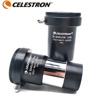 Celestron 1,2" 2x 3x линза Барлоу полностью с многослойным металлическим покрытием M42x0.75 резьба астрономический Монокуляр бинокль телескоп окуляр