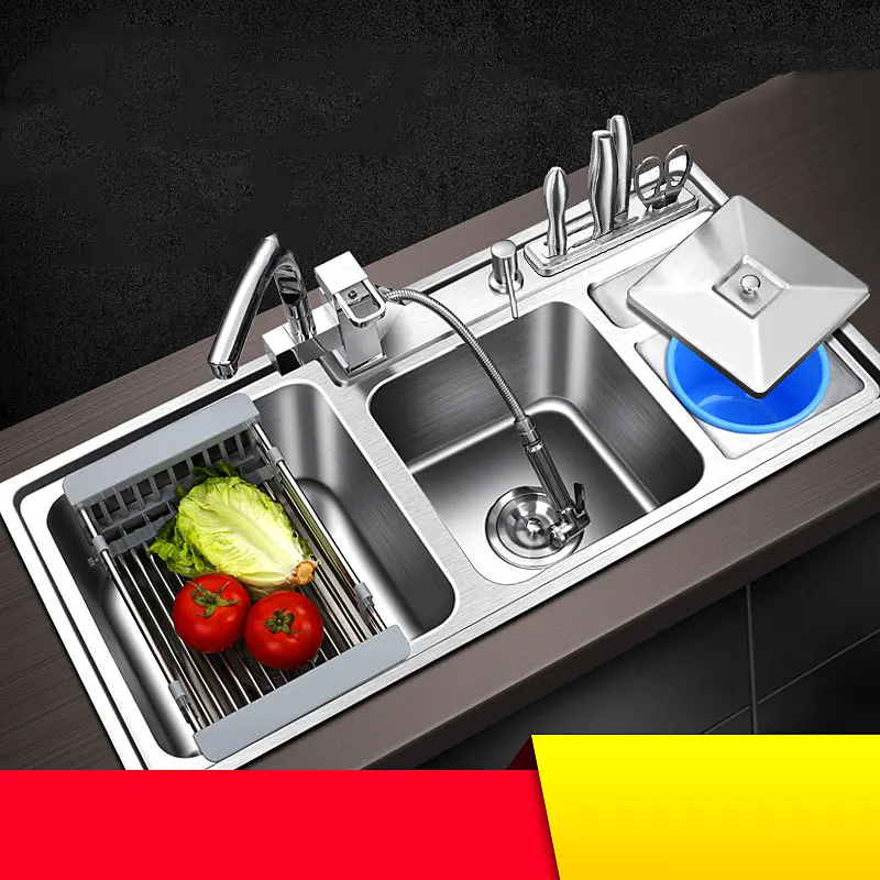 kitchen sink stainless steel double bowl above counter or udermount sinks vegetable washing basin 1.2mm thickness sinks kitchen kitchen sink stainless steel double bowl above counter or udermount sinks vegetable washing basin 1.2mm thickness sinks kitchen