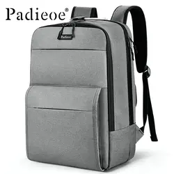 Padieoe для мужчин Рюкзак bookbag S брезентовый мешок роскошные колледж back pack Мода Водонепроницаемый туристический багажный сумка для ноутбука