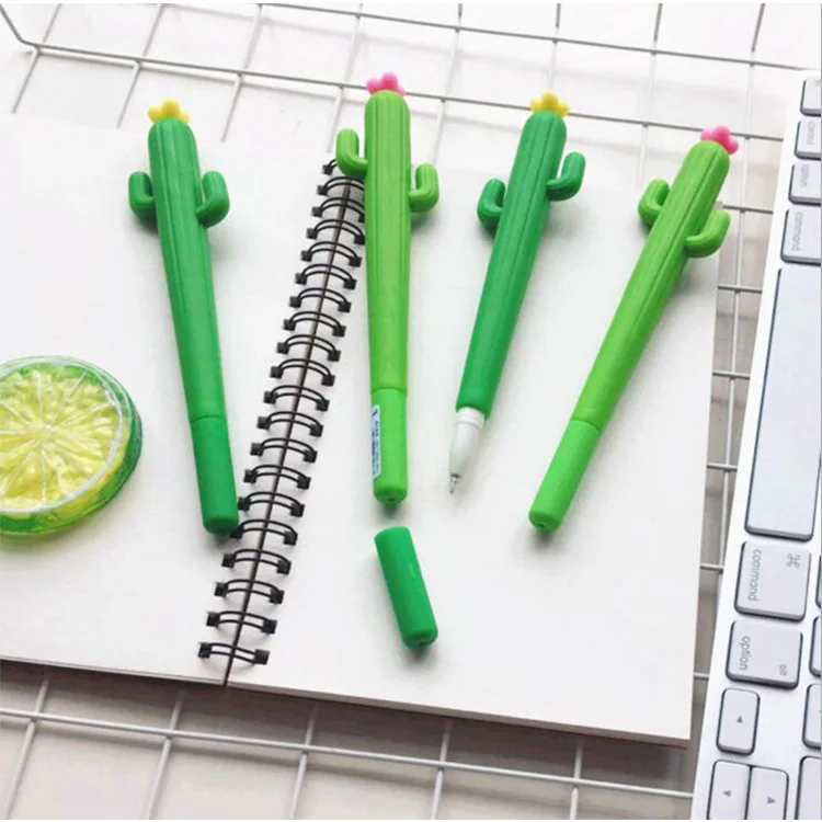 1pc-Silica-gel-Cactus-Gel-Pens-Kawaii-School-Supplies-Office-Stationary-kute-funny-cartoon-stationery-Gel (4)