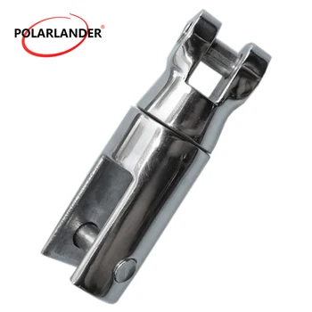 

Marine Hardware Marine Stainless Steel 3/8" Single Boat Anchor 1/2" Swivel Connector Boats Accessories Chain Anchor Pin