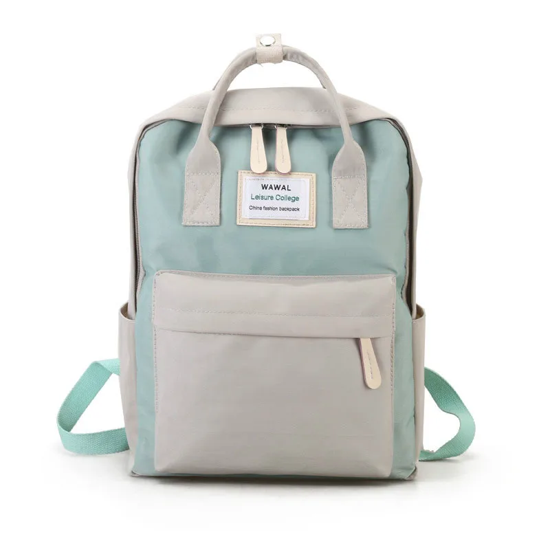 

Backpacks Woman 2018 Cute Canvas fashion Backpack Female Solid Color Bookbag Mochila Gift Backbag Backpack Schoolbag For Girls