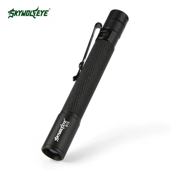 

SKYWOLFEYE Pocket 200lumen XPE Q5 Penlight Led Flashlight,Zoomable 3 modes Led Torch Flashlight