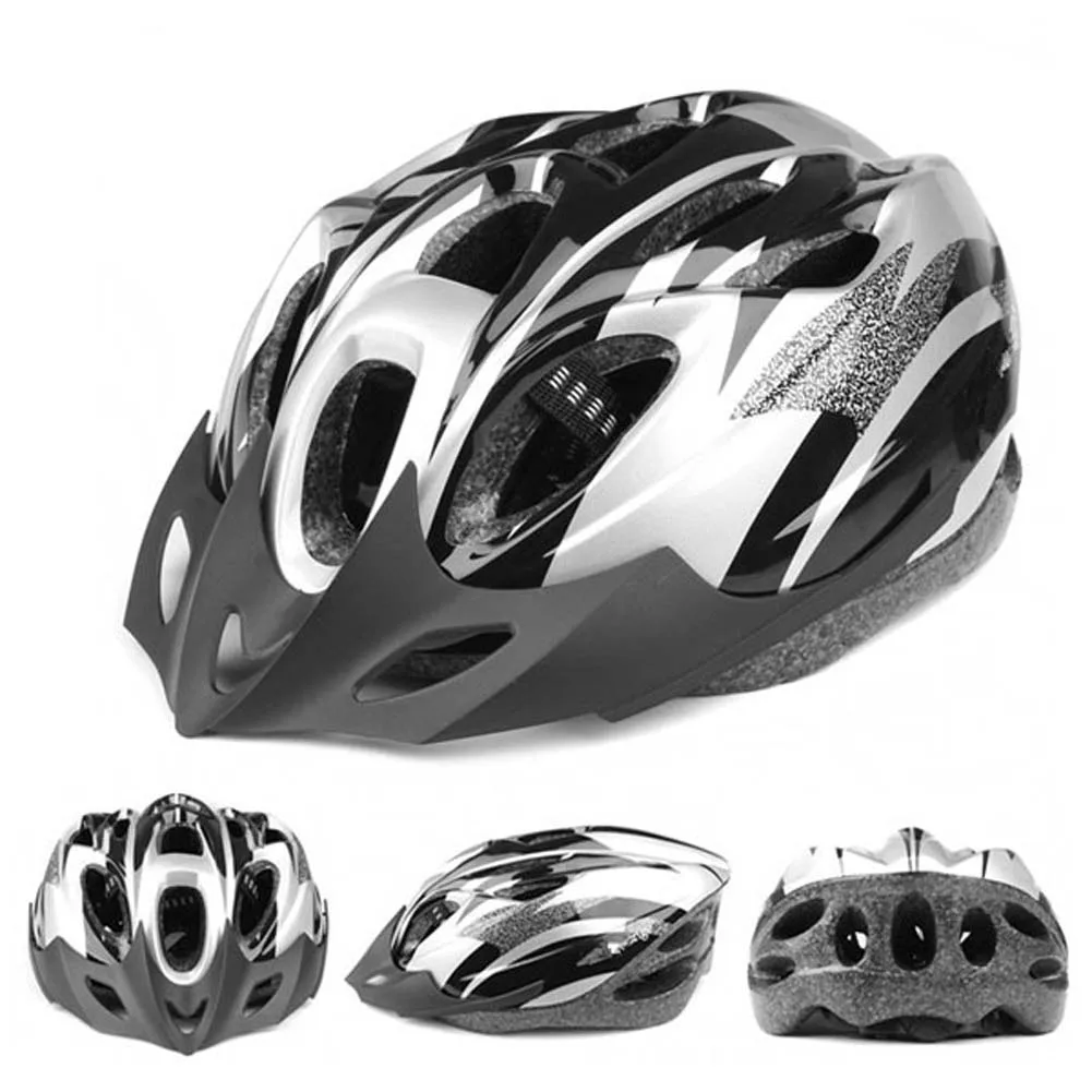 Matte Black Bicycle Helmets Men Women Helmet Back Light Mountain Road