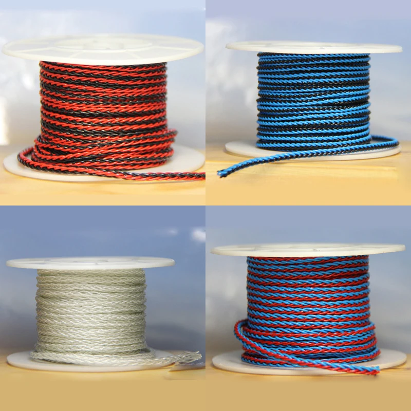 

Earphone Cable DIY Repair Audio Cable 8 Strands of Single Crystal Copper 160 Cores Wire Headphone Earphone Silver Plate Cords