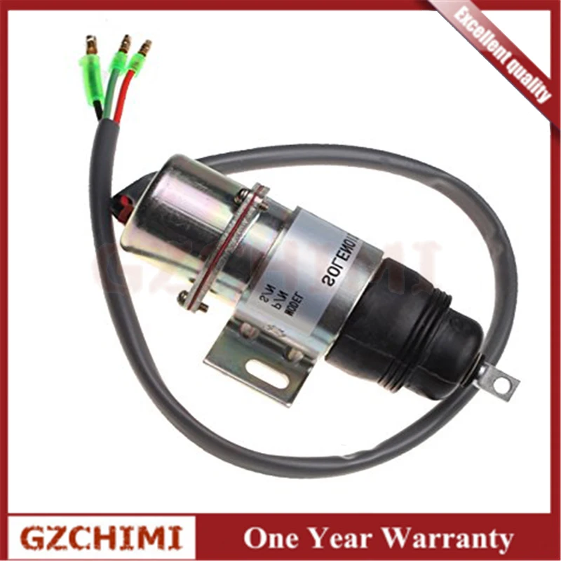 Stop Solenoid 12VDC 8-94453341-0 894453-3411 MV1-58 for Hitachi Isuzu Engine
