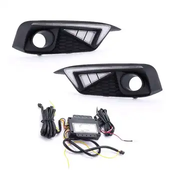 

Carbo For Honda Civic 10th 2016 2017 Signal light LED DRL Daytime Running Lights Fog Lamp for CIVIC