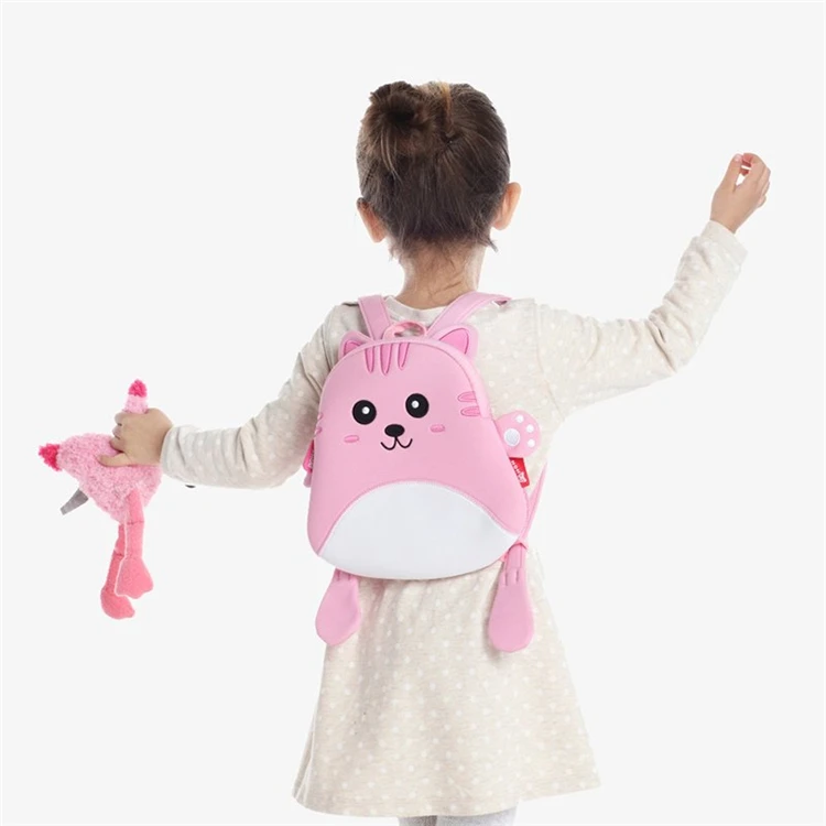 

Nohoo 3D School bags for girls kids bag backpack kids infantis plecak szkolny Satchel School knapsack Baby bags scool bag delune