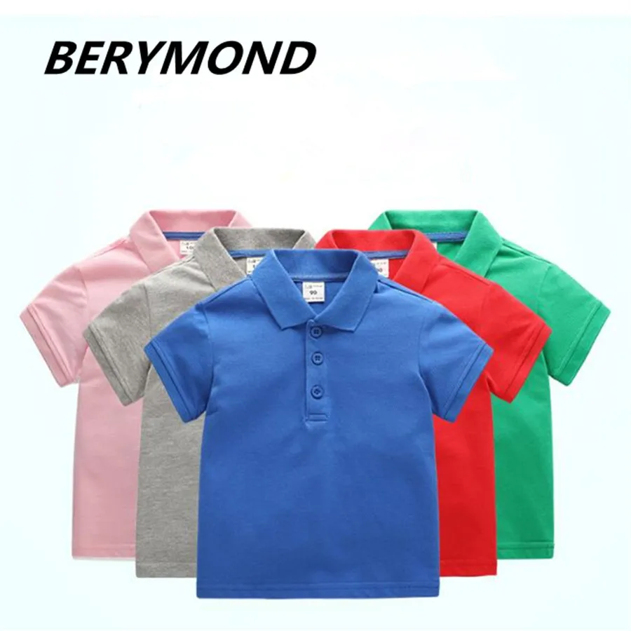 

Hot Boys Polo Shirt Short Sleeve 2018 Summer New Arrival Boys Clothes Kids Polo Size 2-7Y Children Clothing Boys Polos Brand Top