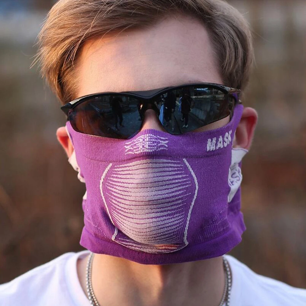 Велосипедная маска для лица дышащая УФ-защита Ветрозащитная маска для спортивного велосипеда теплая маска для шарфа и капюшона