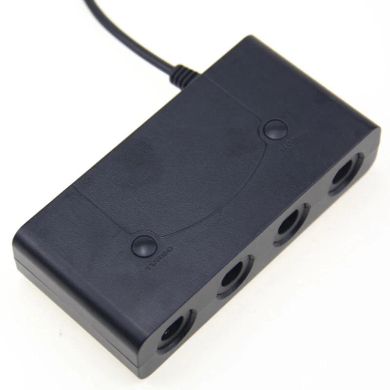 Новейший адаптер контроллера Gamecube для Nintendo WiiU Switch и ПК USB с кнопкой home|Запасные