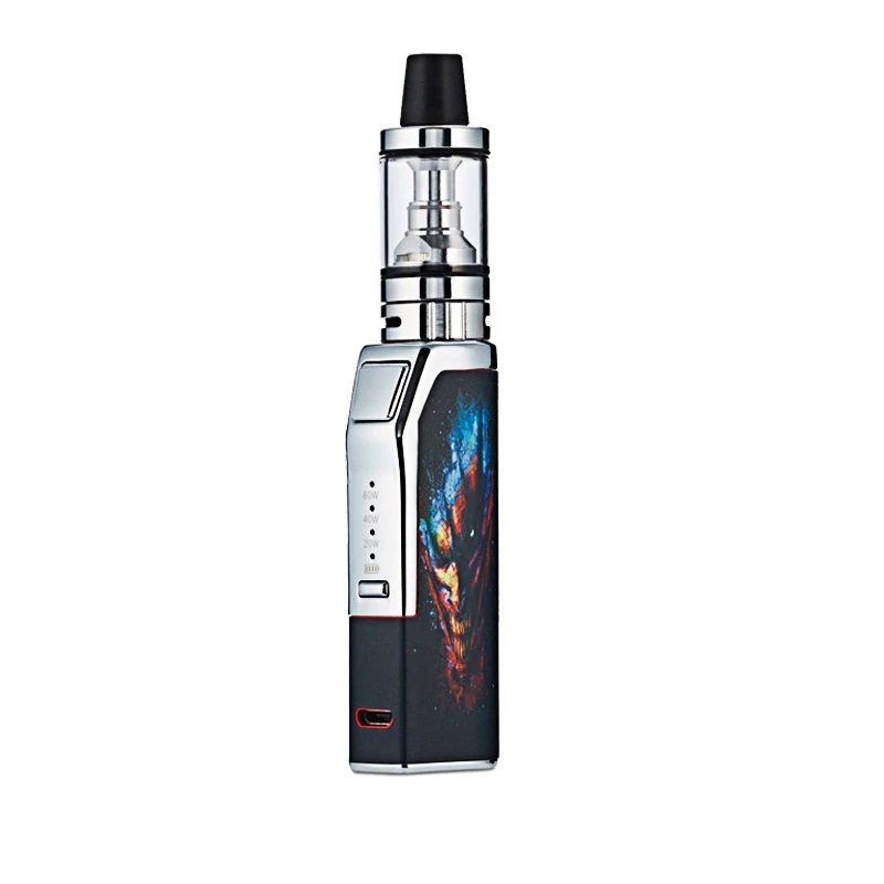 

80W High Power Steam Smoke Electronic Cigarette Set with1100mah Battery