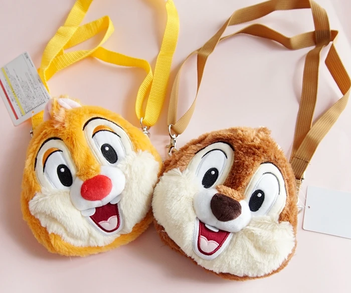 

New Cute Chip N Dale Squirrel Chipmunk Plush Bag Kids Handbag Toy Doll Birthday Gift