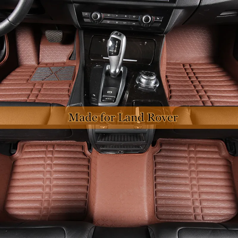 Double Layer Car Floor Mats For Land Rover Discovery 3 4 freelander
