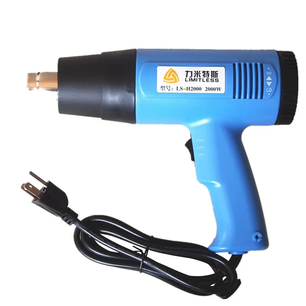 

110v 2000w US Plug US Standard Thermostat Hot Air Gun Air Blow Gun Drying Gun Industrial Hot Air Gun