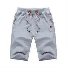 Yfashion мужские шорты с средней талией Прямые шорты для бега Pantalones Cortos Hombre спортивные шорты модные повседневные хлопковые шорты