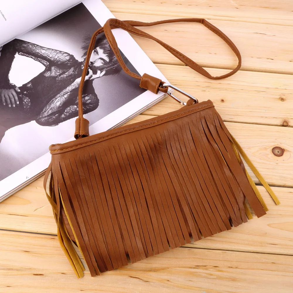 Las Mini Small Casual Pu Leather Bags Women S Punk Satchel Tassel Las Mini Small Casual Pu Leather Bags Women S Punk Satchel Tassel Suede Fringe Shoulder Messenger Cross Body Bag 2018 Hot In From Luggage