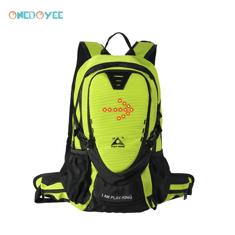 

Onedoyee LED Turn Signal Light Cycling Backpack Wireless Remote Control Outdoor Bag for Safety Night Cycling / Running / Walking