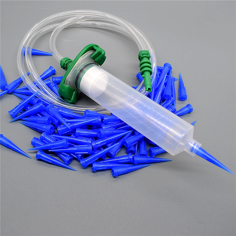 OD1.14MM ID0.84MM Tapered Dispensing Glue Syringe Needle Industrial Soldering 