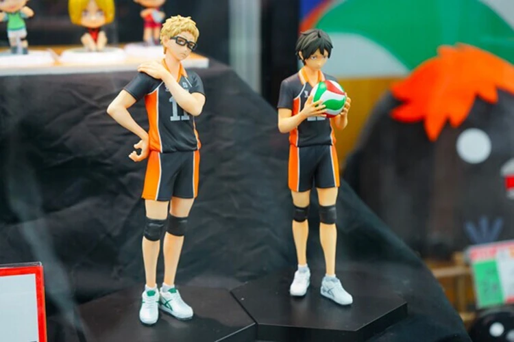 Оригинальный Haikyuu! Экшн фигурка Hinata Syouyou Shoyo kageyama Tobio tsukishima kei DXF 17 см ПВХ