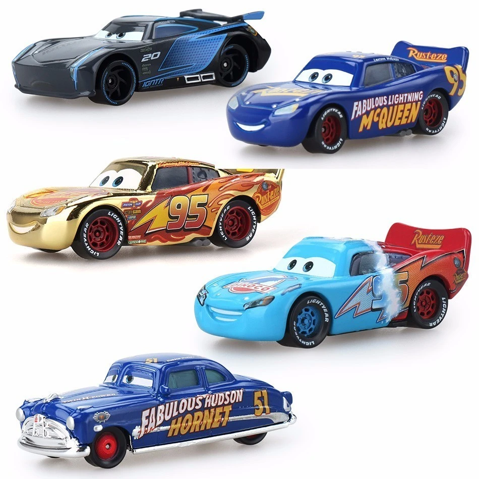 lightning mcqueen and jackson storm