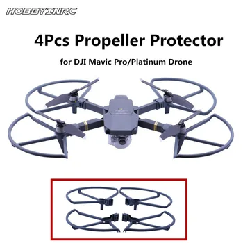 

HOBBYINRC 4Pcs Propeller Protector Integrated Blade Protective Guard Circle Landing Gear for DJI Mavic Pro/Platinum Accessories