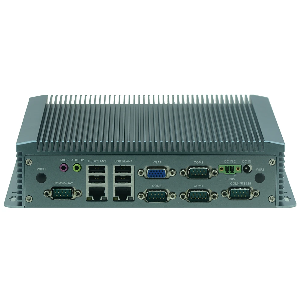 Partaker Q4 Fanless Industrial PC With 6 COM 1 SIM Slot 2 LAN (2)