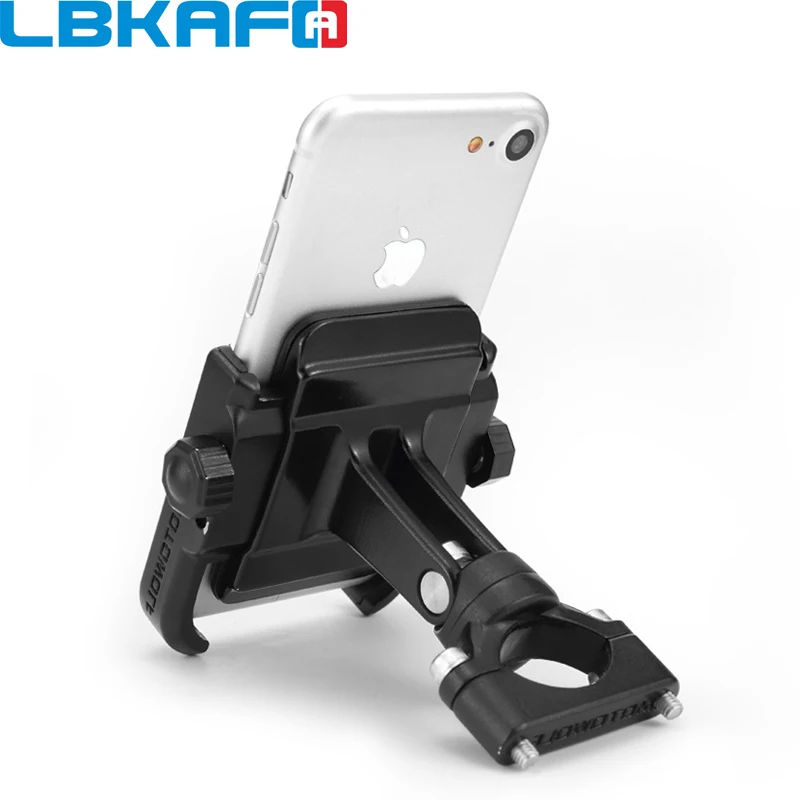 LBKAFA Metal Bike Bicycle Motorcycle Handlebar Mount 360