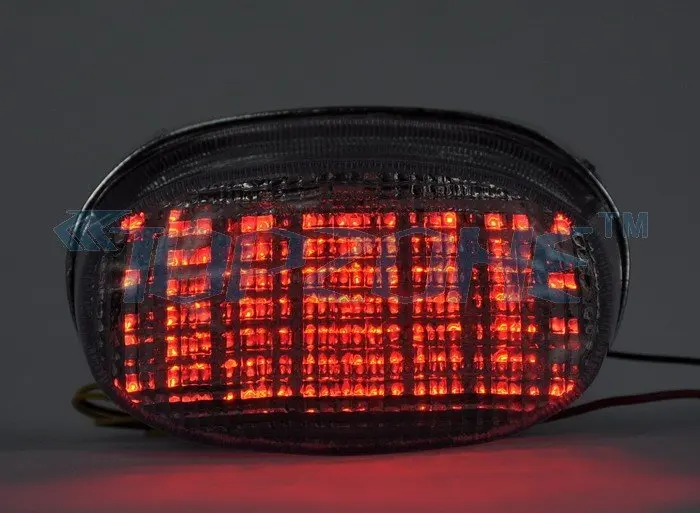 LED Motorcycle Tail Light Brake Light For SUZUKI BOULEVARD M50 05 08