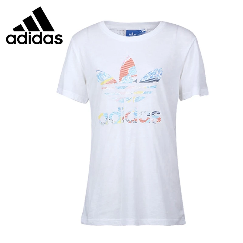 

Original New Arrival Adidas Originals BF TREFOIL Women's T-shirts short sleeve Sportswear