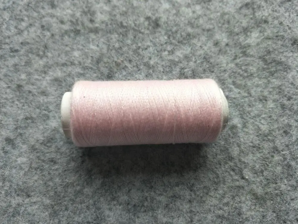 Многоцветные, для выбора семейных расходов, швейная нить, швейная машина, нитки, нитки для ручного шитья, clew 100 ярд, 1 шт - Цвет: pink
