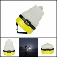 Новая портативная подвесная походная светодиодная лампа, походная Ночная лампа, складной фонарик для безопасности и выживания Z1218