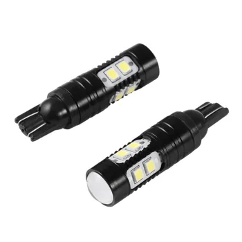 

2pcs/set 50W 6000K LED Reverse Light Bulbs Super Bright DC 12V Universal External Lights LED Car Lamps T10 T15 Hot Drop Shipping