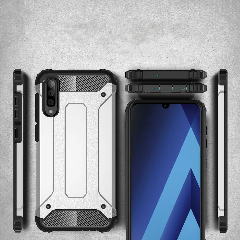 Чехол для Samsung Galaxy S10 S9 S8 e Plus M10 M20 A30 A50 A70 A10 A40 Diamond Armor полноразмерный защитный