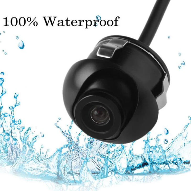 

Mini CCD Night Vision 360 Degree Car Rear Front Side View Backup Camera With Mirror Image Conversion Lines