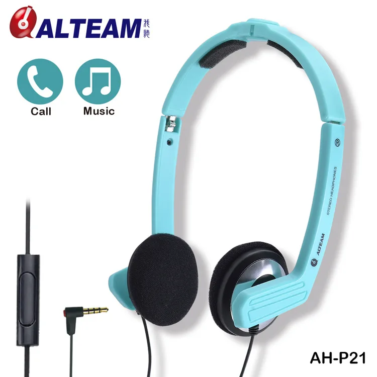 AH-P21 Sports running bicycle ride wired music folding portable with a wheat stereo headset | Электроника