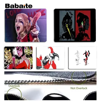 

Babaite New Arrivals Harley Quinn Customized laptop Gaming mouse pad Size for 180x220x2mm and 250x290x2mm Design Mouse Pad