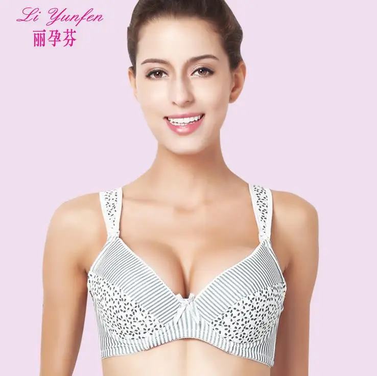 2014 Women Pure Cotton Wire Free Adjustable Strap Maternity &amp Nursing Bra Underwear Multi Color 4X NY142 | Мать и ребенок