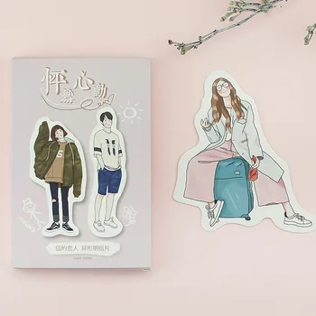

30 Pcs/Set Novelty Student Couples Postcard /Greeting Card/Message Card/Christmas and New Year gifts