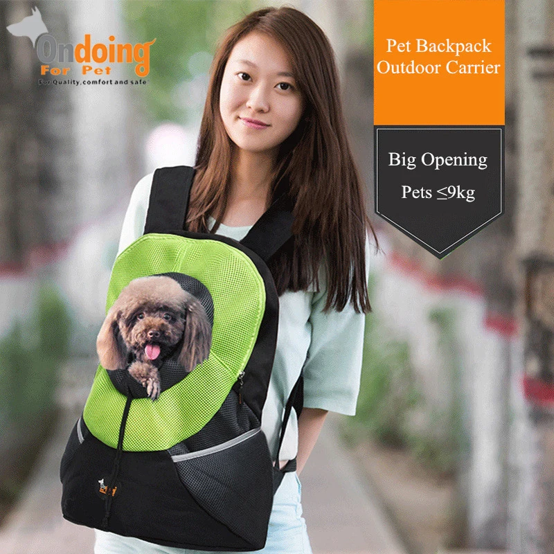 

High Quality Pet Puppy Dog Cat Carrier Bag Backpack Fashion Breathable Travel Front Chest Backpack for Small Dog Cat