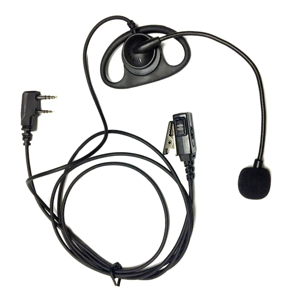 2 контактный VOX гарнитура наушники для KENWOOD BAOFENG UV 5R Retevis H777 RT3 TYT KG UV8D PUXING